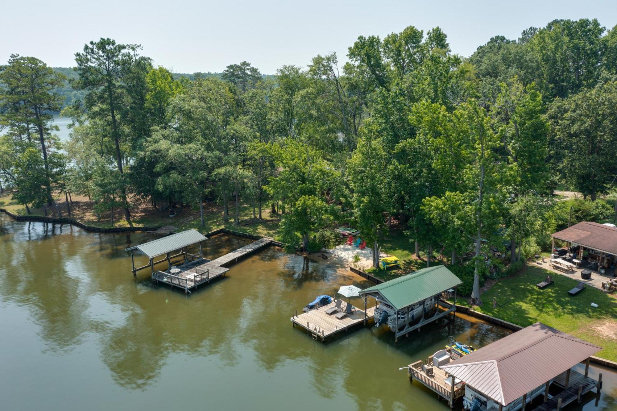 Lake Sinclair Crooked Creek Cottage With Fire Pit! Eatonton 외부 사진