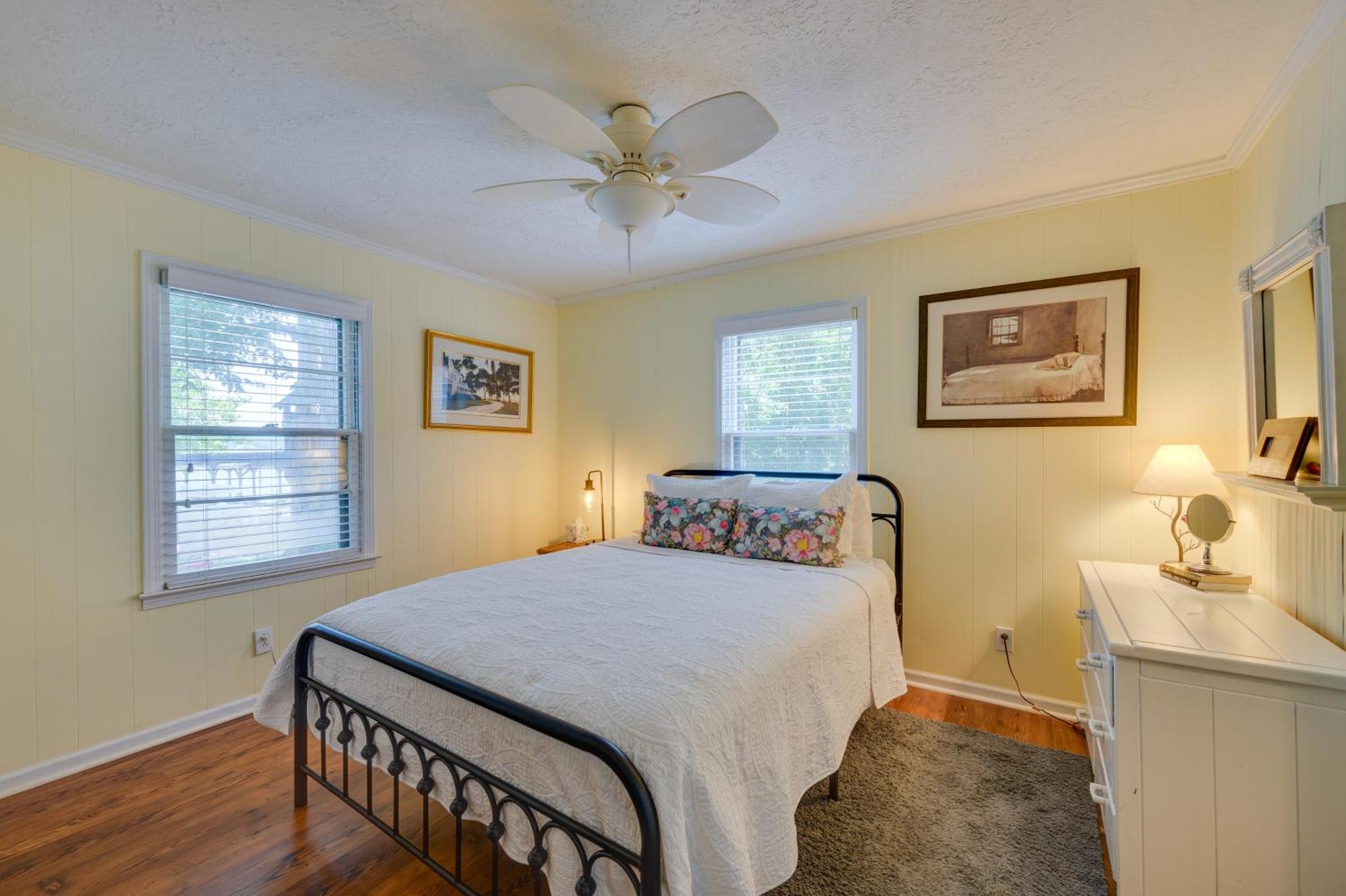 Lake Sinclair Crooked Creek Cottage With Fire Pit! Eatonton 외부 사진