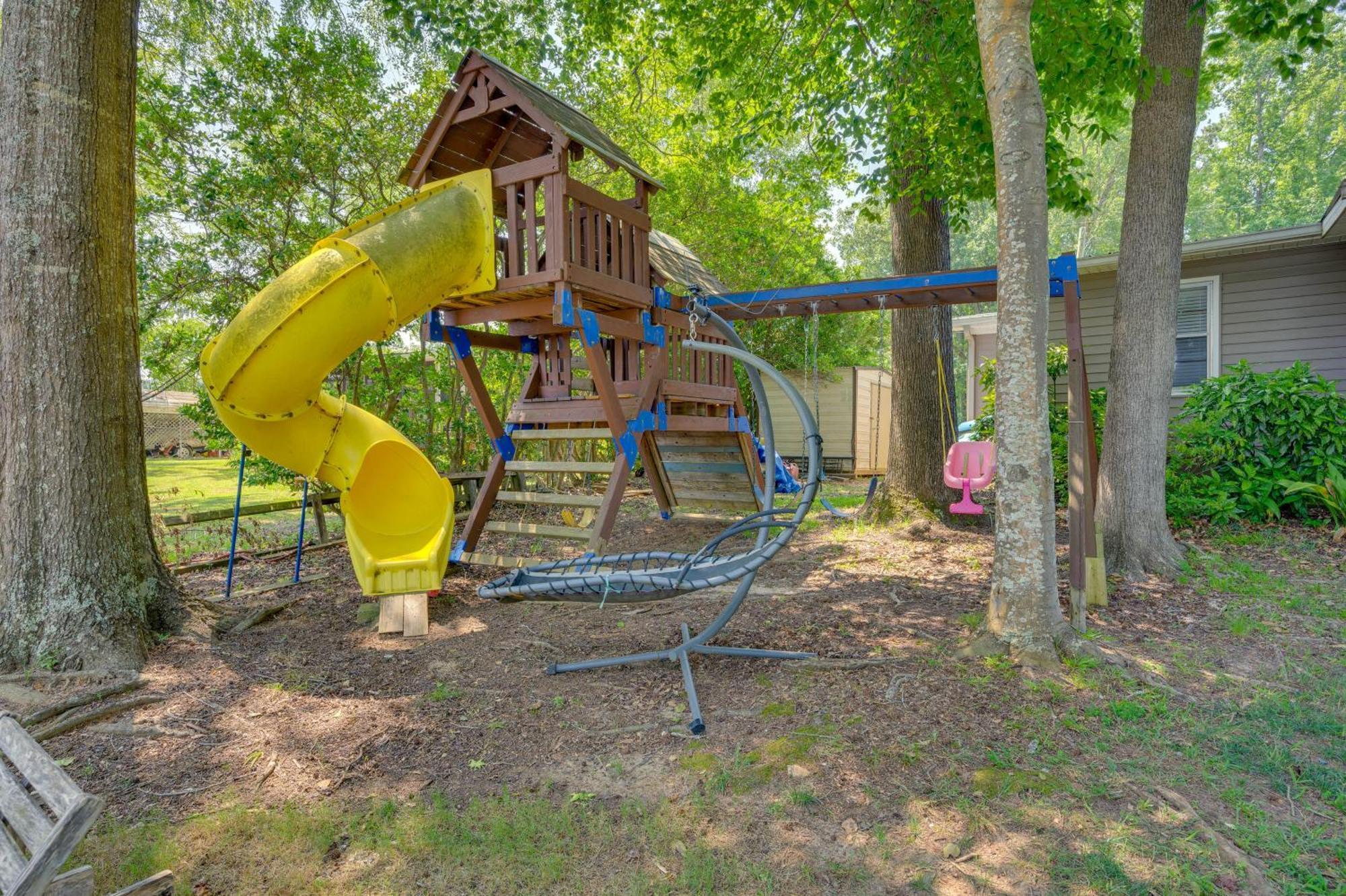 Lake Sinclair Crooked Creek Cottage With Fire Pit! Eatonton 외부 사진