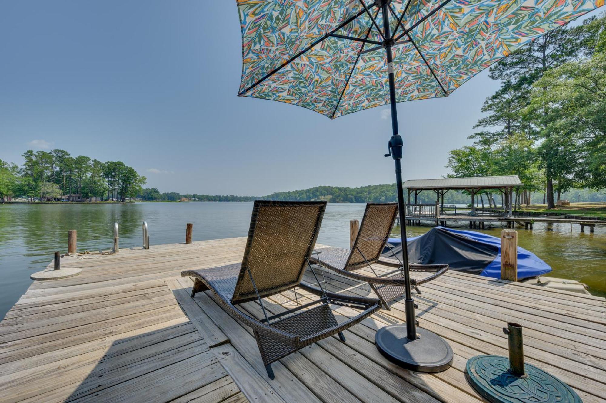 Lake Sinclair Crooked Creek Cottage With Fire Pit! Eatonton 외부 사진